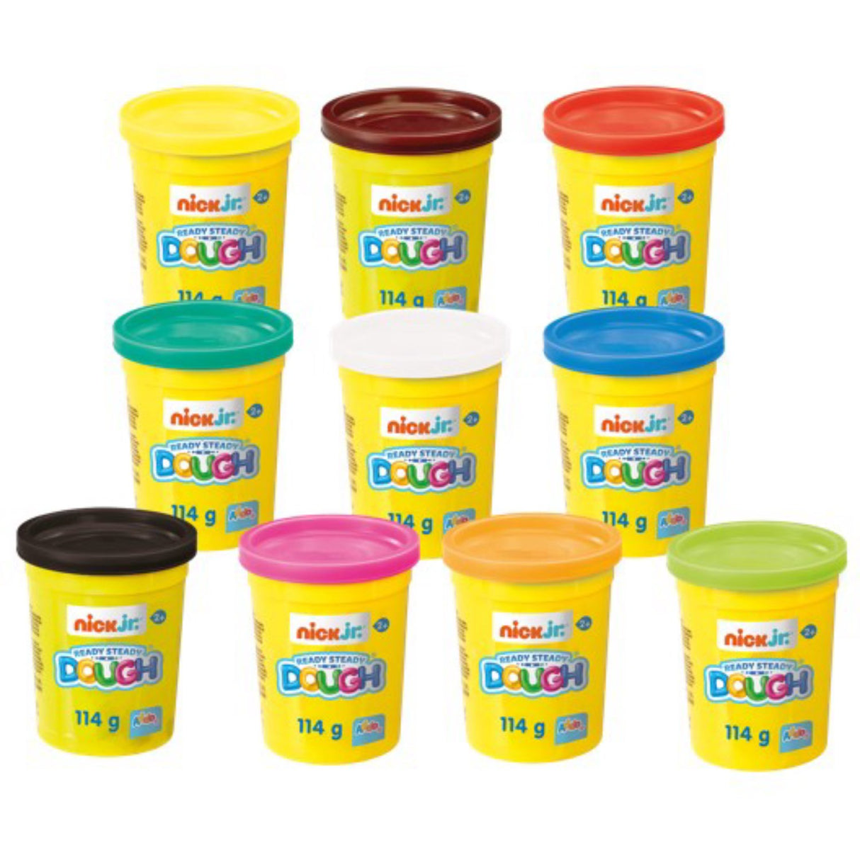 Ready Steady Dough Single Dough Pot Black