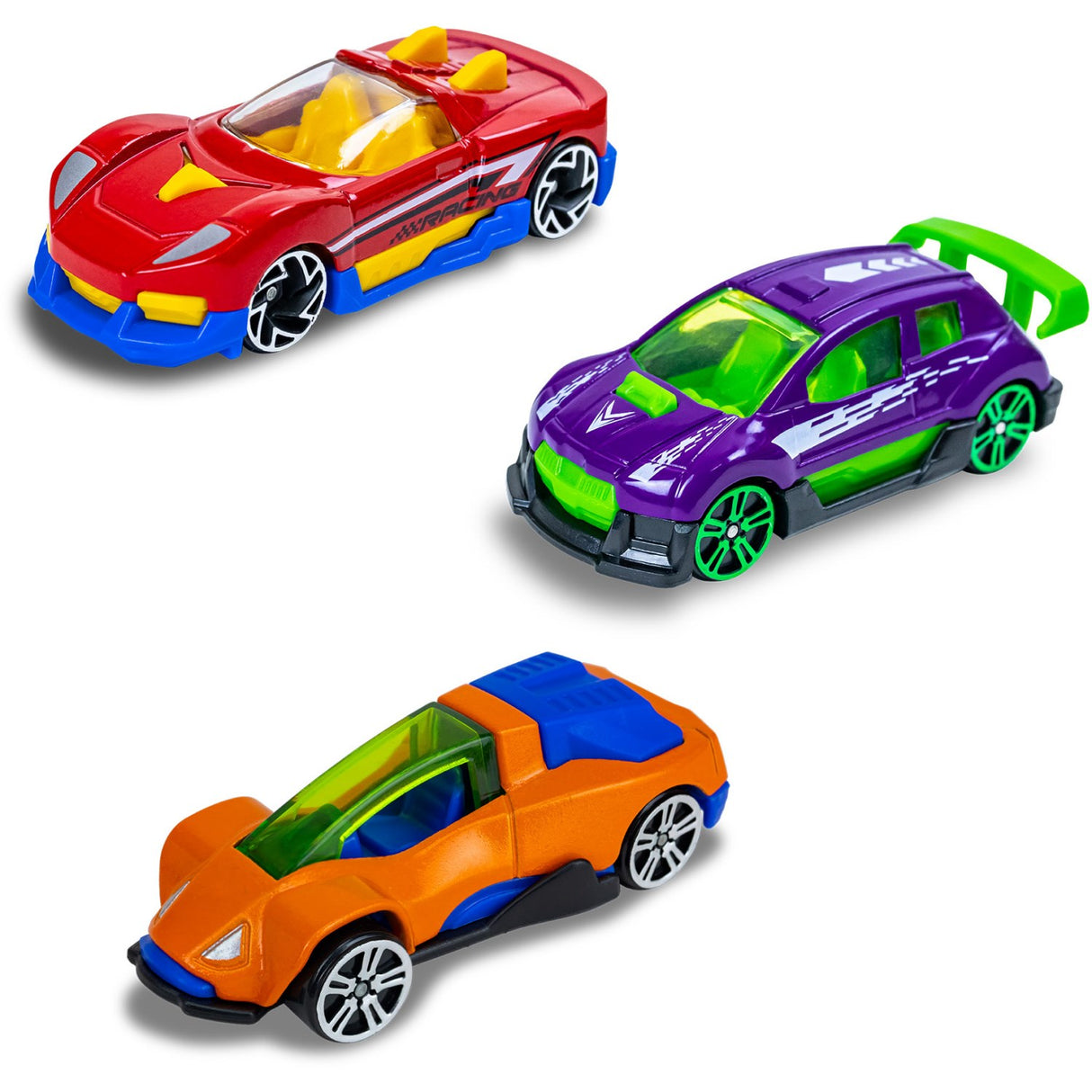 Junior Driver Car With Display Box 3-Pack