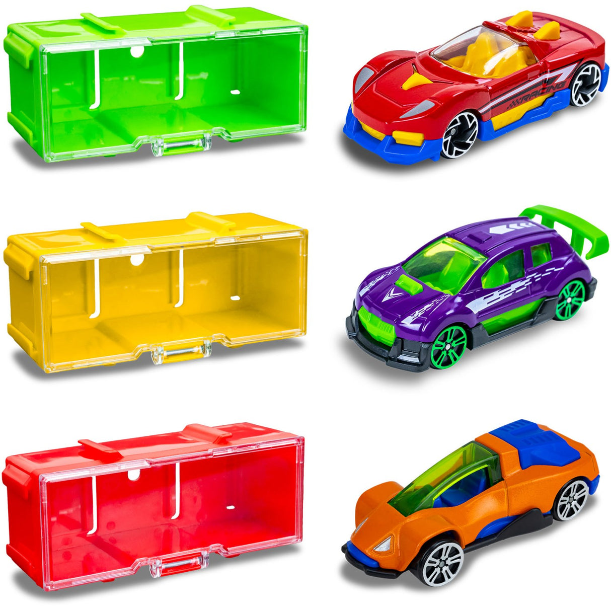Junior Driver Car With Display Box 3-Pack