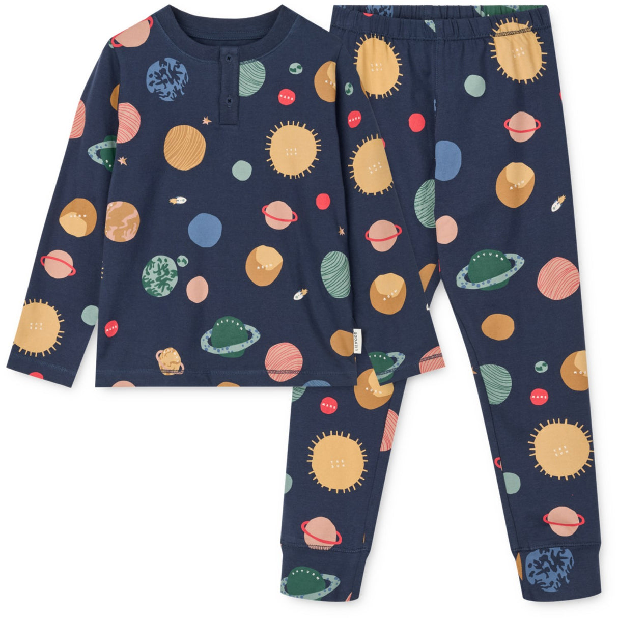 LIEWOOD Universe / Classic Navy Wilhelm Printed Pyjamas Set