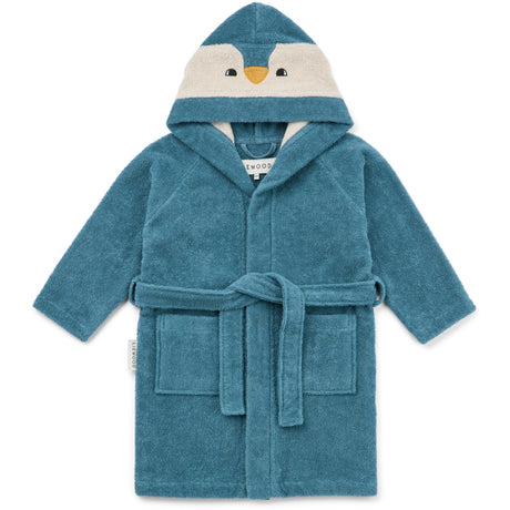 LIEWOOD Oceanview Mix Lily Penguin Bathrobe
