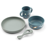 LIEWOOD Arctic Sea / Ocean View Vivi Printed Tableware Set