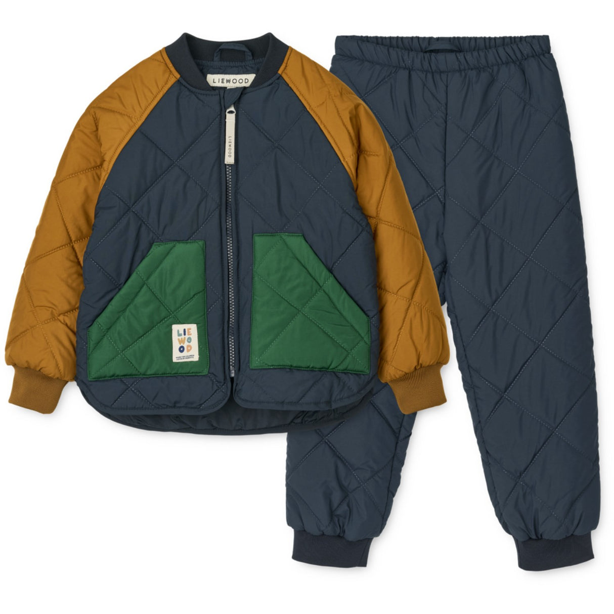 LIEWOOD Classic Navy Multi Mix Zella Thermo Set