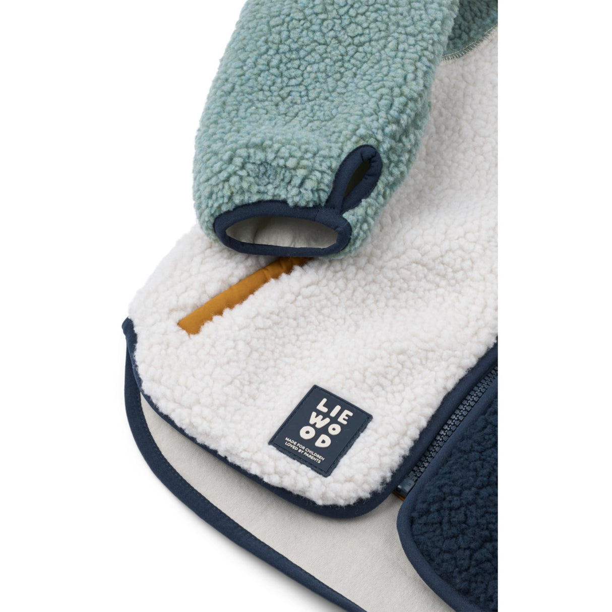 LIEWOOD Peppermint Multi Mix Nolan Pile Jacket