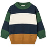 LIEWOOD Classic Navy Multi Mix Orlane Stripe Knit Jumper