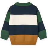LIEWOOD Classic Navy Multi Mix Orlane Stripe Knit Jumper