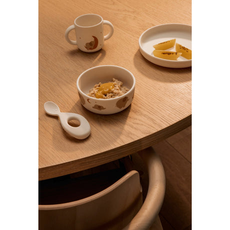 LIEWOOD Elephant / Creme De La Creme Vivi Printed Tableware Set