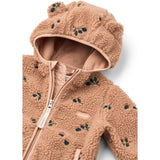 LIEWOOD Berry / Pale Tuscany / Embroidery Mara Pile Jacket With Ears