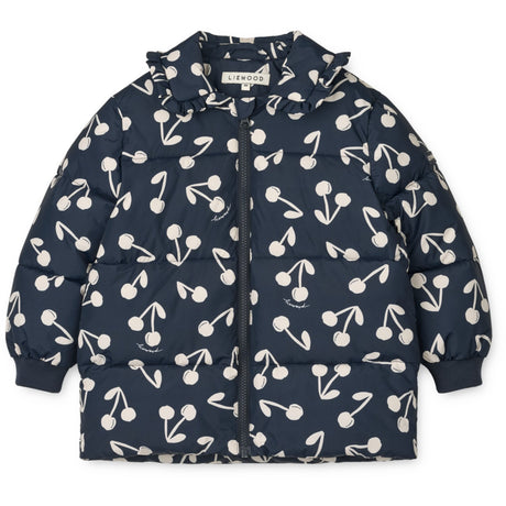 LIEWOOD Cherry Blossom / Classic Navy Anemone Long Jacket