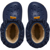 Crocs Navy/Gum Classic Neo Puff Boot