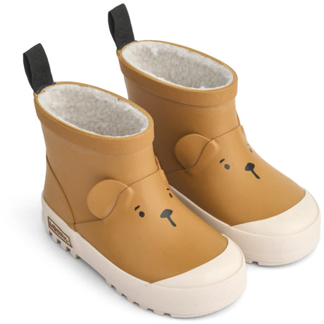 LIEWOOD Golden Caramel Jesse Bear Thermo Rainboot