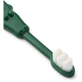 LIEWOOD Yellow Mellow / Garden Green Fabio All Together Toddler Toothbrush