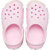 Crocs Pink Milk Classic Star Sprinkel Shaker Clog