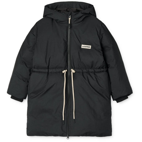 LIEWOOD Black Bille Long Down Jacket