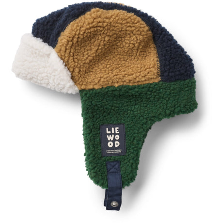 LIEWOOD Classic Navy Multi Mix Bravo Pile Hat