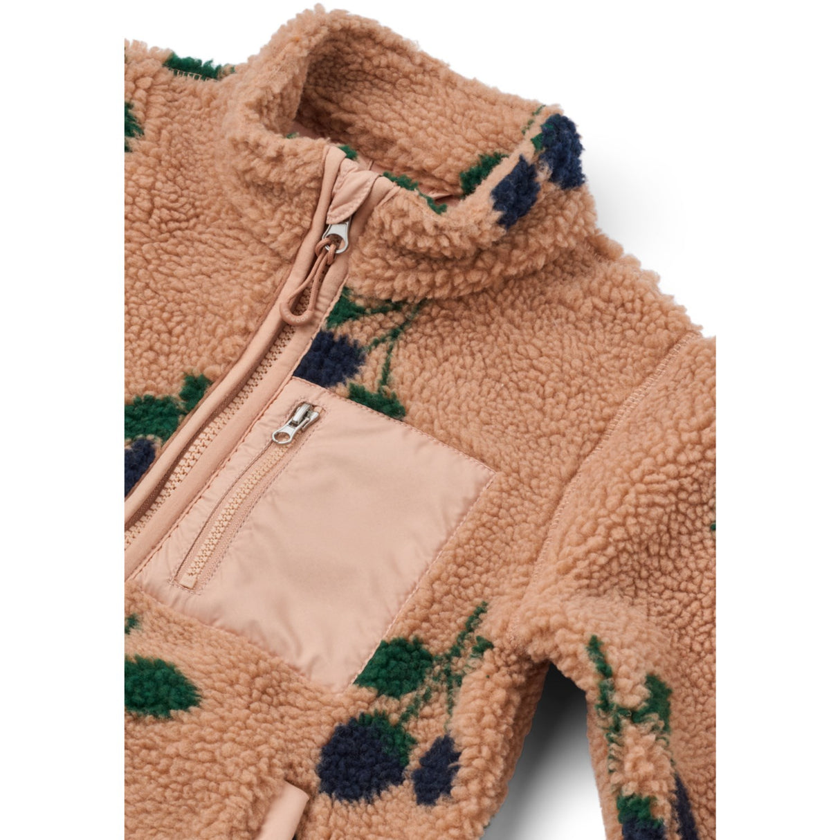 LIEWOOD Berry / Pale Tuscany Nolan Pile Jacket