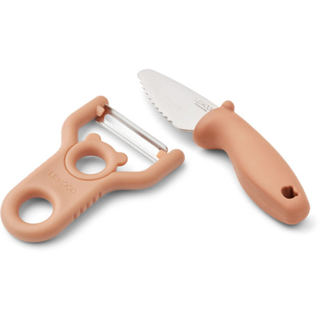 LIEWOOD Tuscany Rose Pertense Peeler & Knife Set