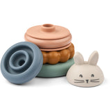 LIEWOOD Sandy Multi Mix Donata Silicone Stacking Tower