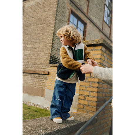 LIEWOOD Medium Blue Denim Cesar Placement Denim Pants