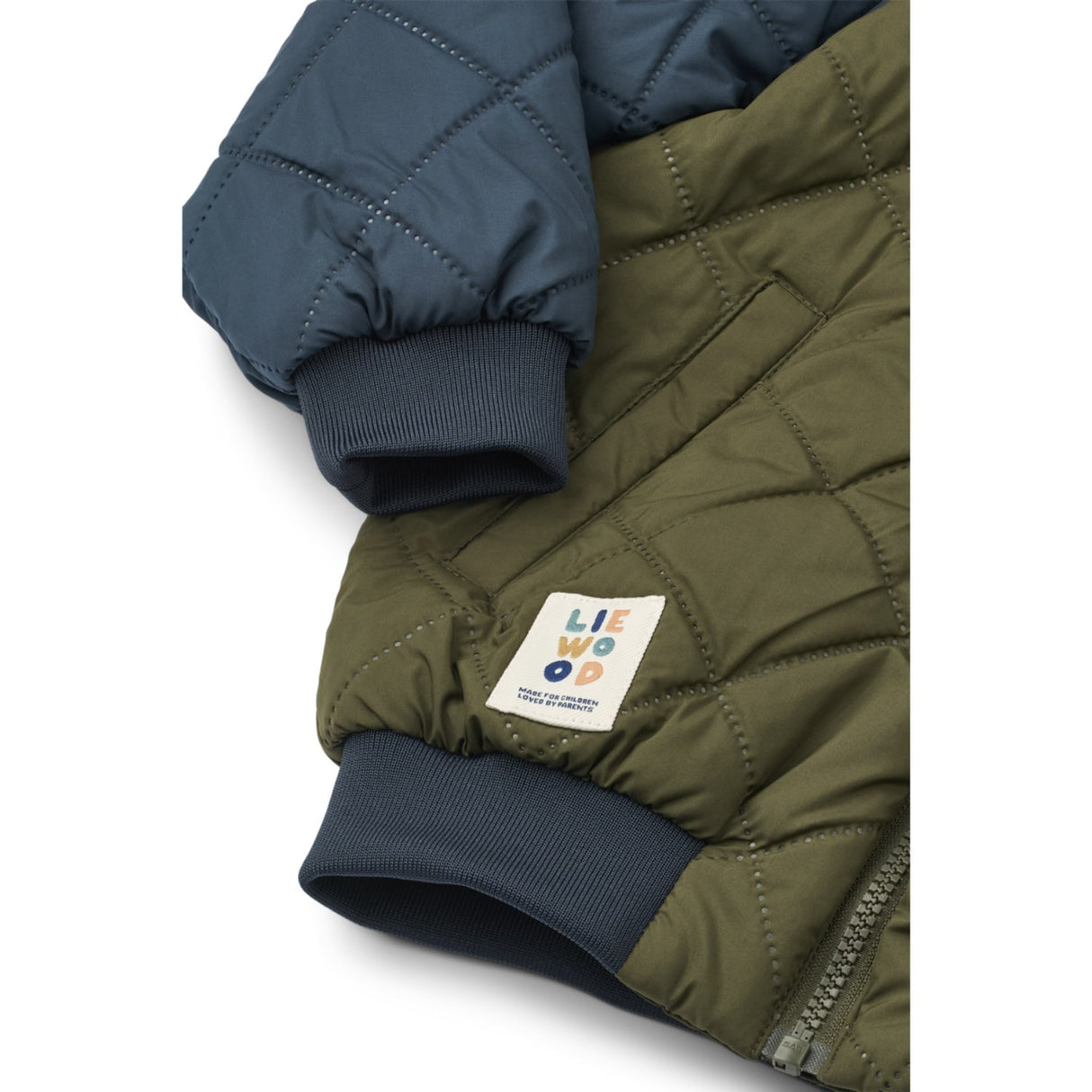 LIEWOOD Classic Navy / Army Brown Mira Jacket