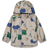 LIEWOOD Dinosaurs / Mist Manu Rainwear Set