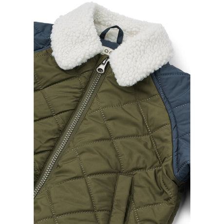 LIEWOOD Classic Navy / Army Brown Mira Jacket