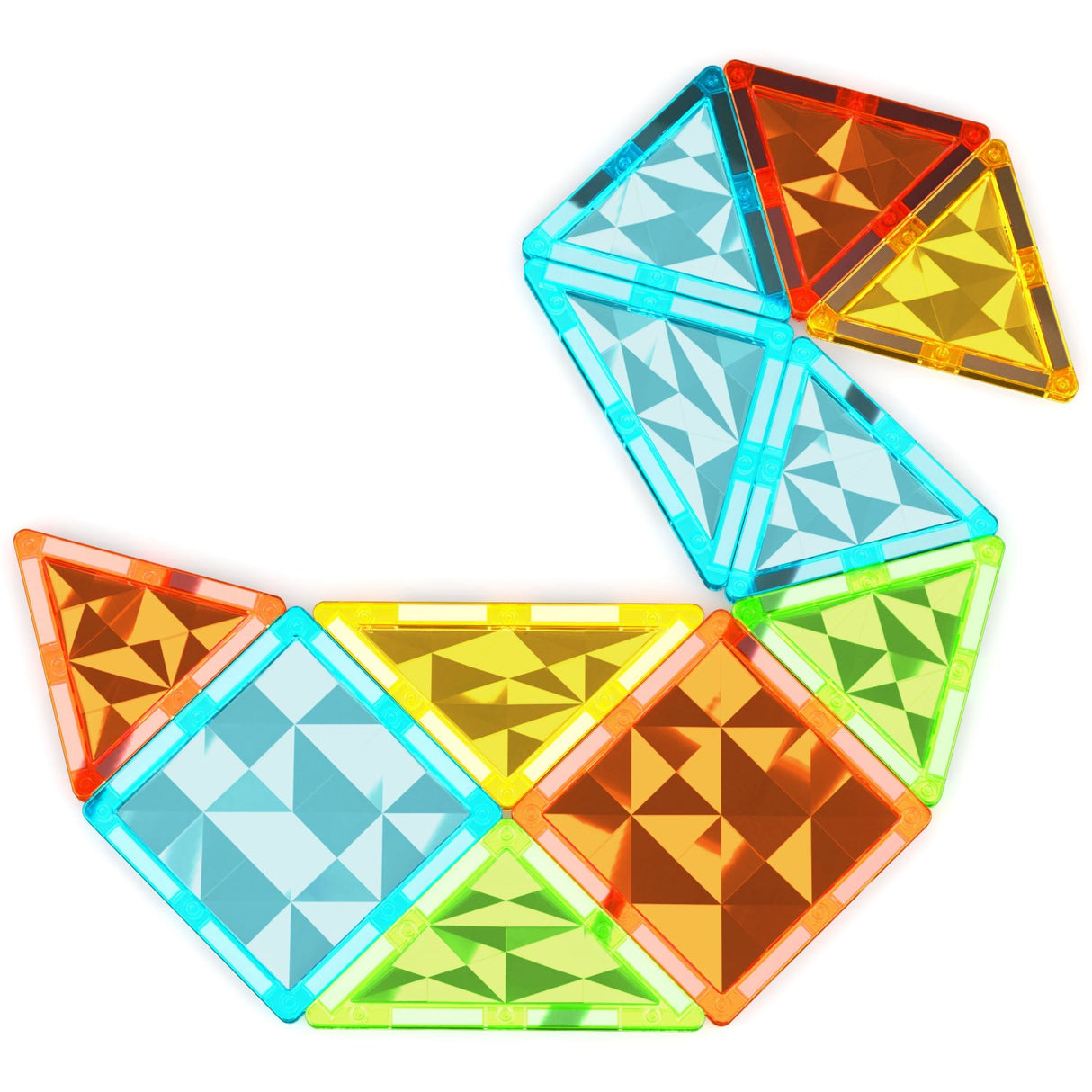 Geomag Magnetic Tiles Gems 32 Pcs