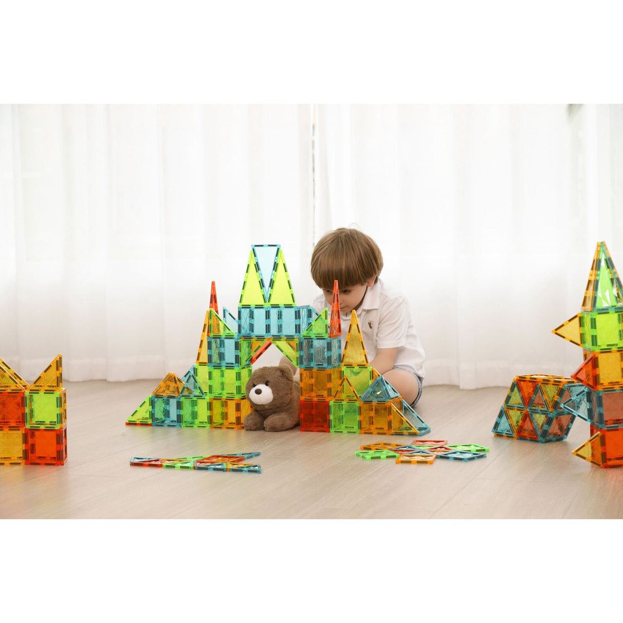 Geomag Magnetic Tiles Gems 44 Pcs