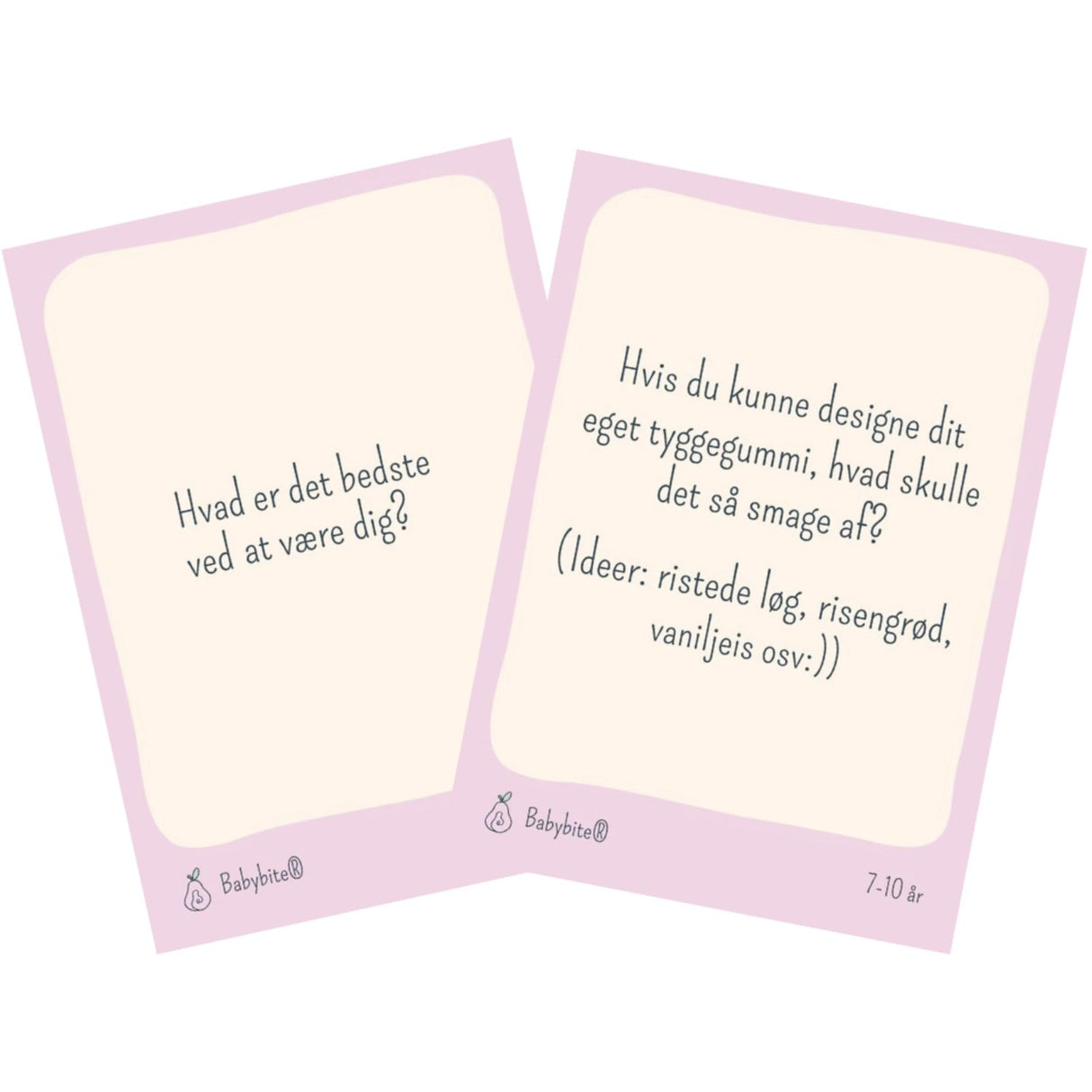 Babybite SPISEKORT: Samtalekort Til Fortryllende Sommermåltider