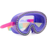 Bling2O Swimming Mask Glitter Heart Raspberry