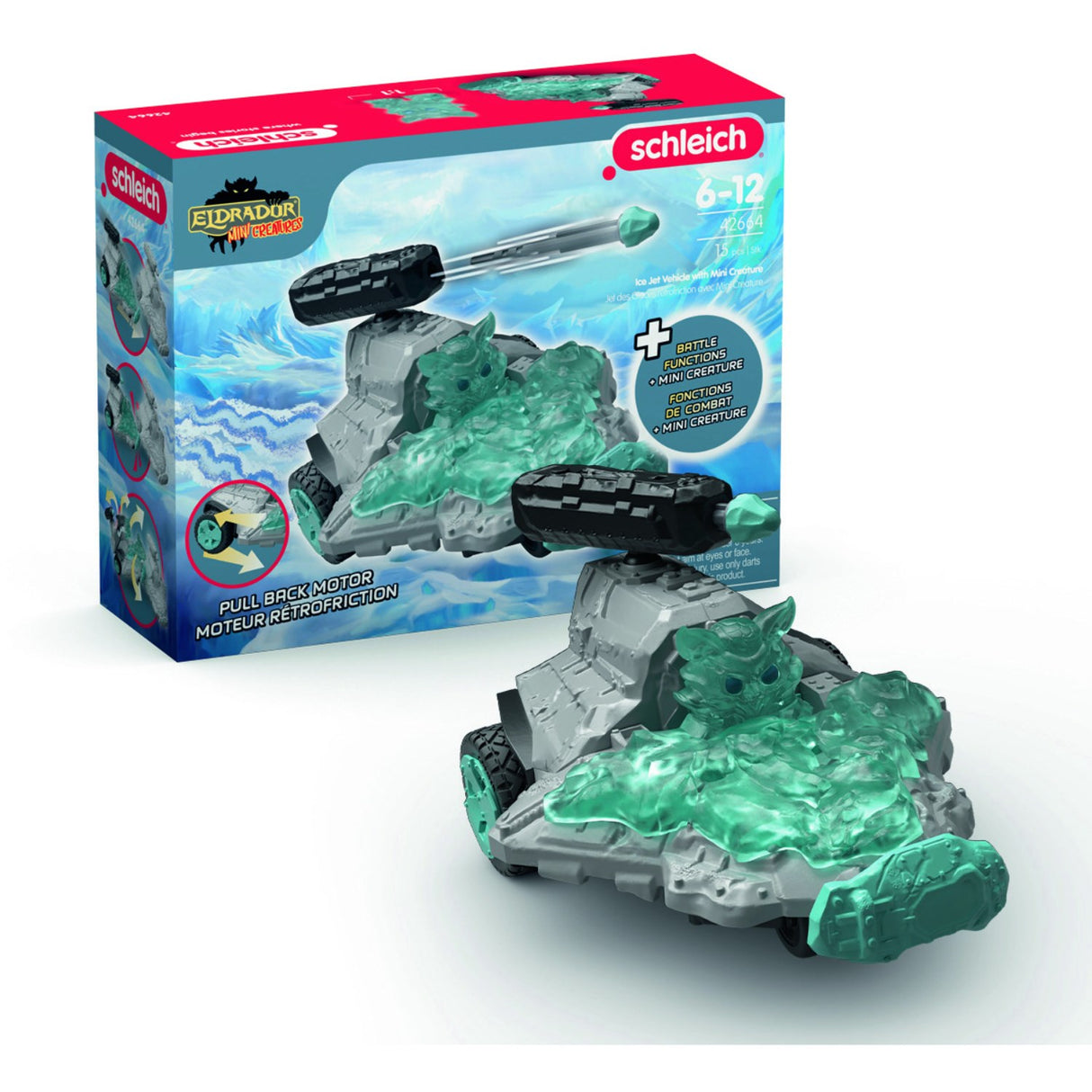 Schleich Ice Jet Vehicle With Mini Creature