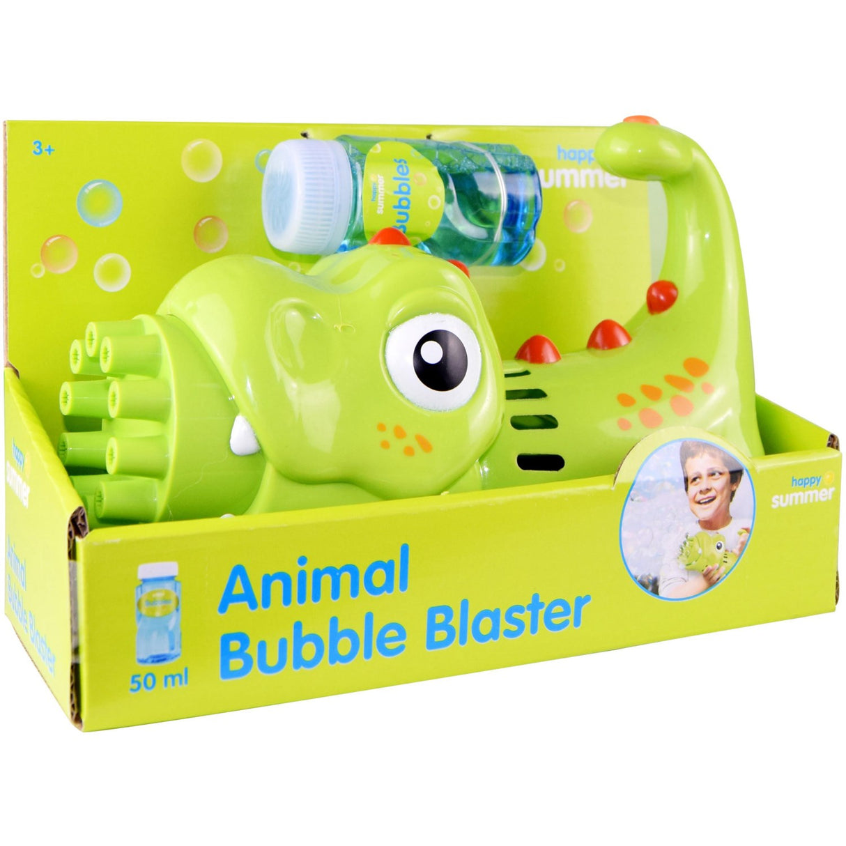 Happy Summer Sæbeboblepistol Dyr - 2 Varianter