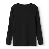 MarMar Modal Black Plain Blouse