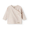 MarMar Modal New Born Light Beige Mel. Tut Wrap LS Blouse