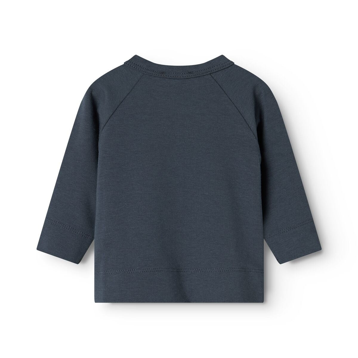 MarMar Modal New Born Blue Tut Wrap LS Blouse