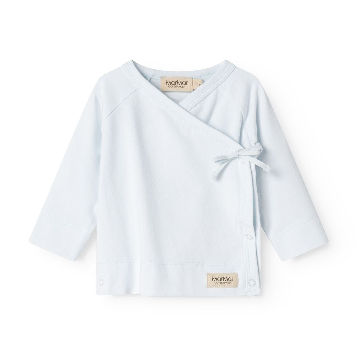 MarMar Modal New Born Light Blue Tut Wrap LS Blouse