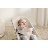 BabyBjörn Light Beige Bouncer Bliss - Woven Mélange