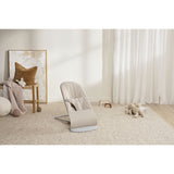 BabyBjörn Light Beige Bouncer Bliss - Woven Mélange