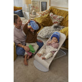 BabyBjörn Light Beige Bouncer Bliss - Woven Mélange