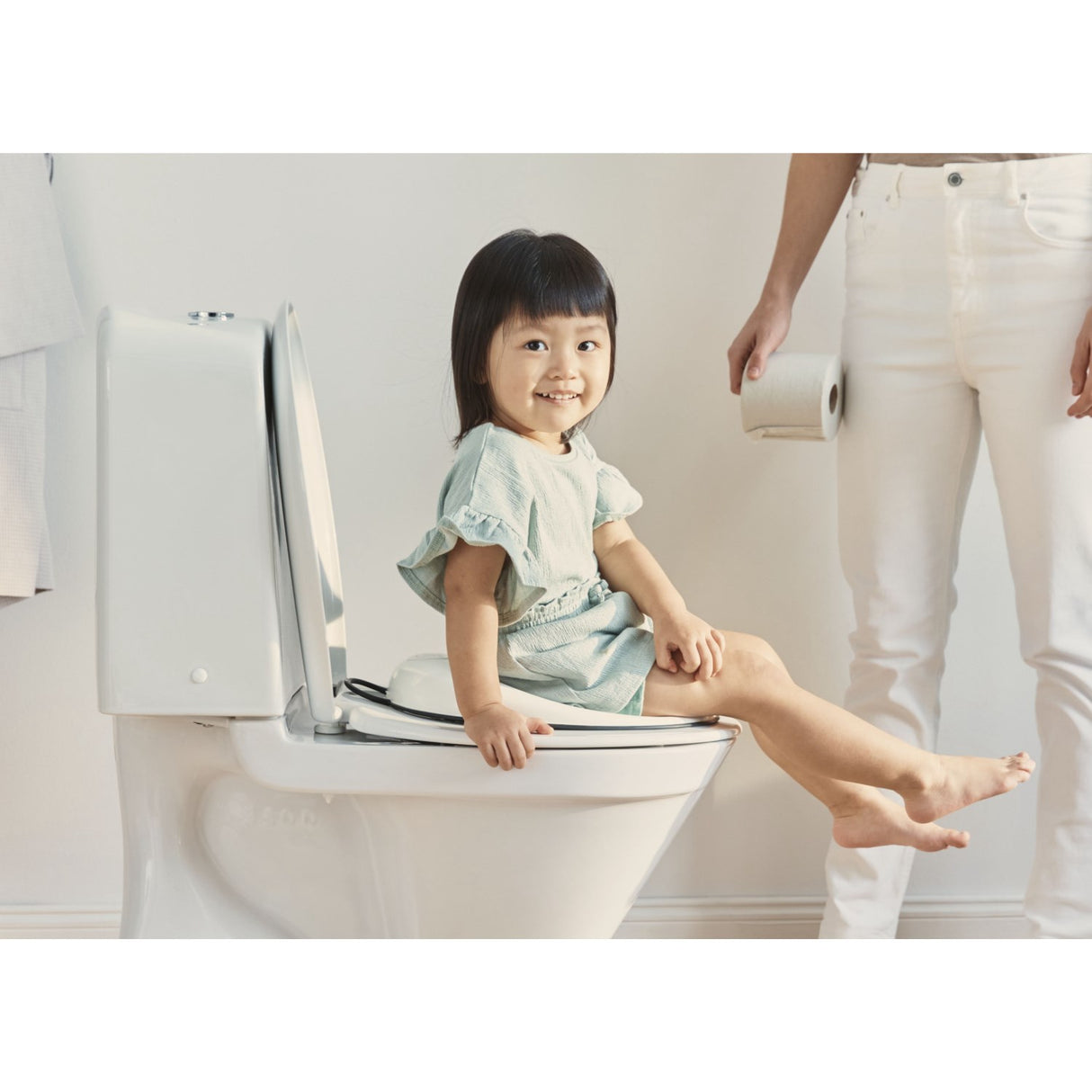 BabyBjörn White/Black Training Seat