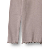 Wheat Dusty Purple Rib Blouse Reese