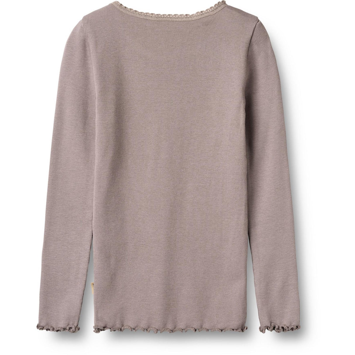 Wheat Dusty Purple Rib Blouse Reese