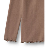 Wheat Toffee Brown Blouse Ida