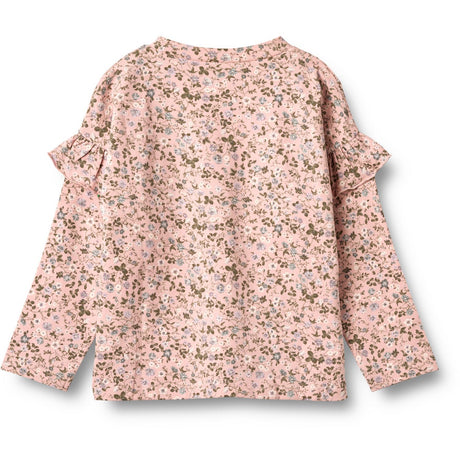 Wheat Rose Powder Flowers Blouse Belinda