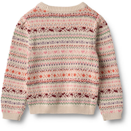 Wheat Multi Jaquard Pullover Olga