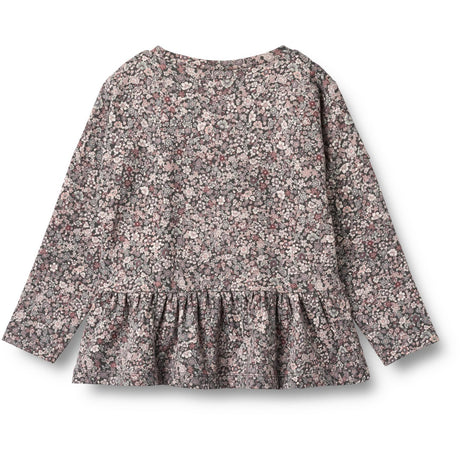 Wheat Purple Stone Flowers Blouse Carolina