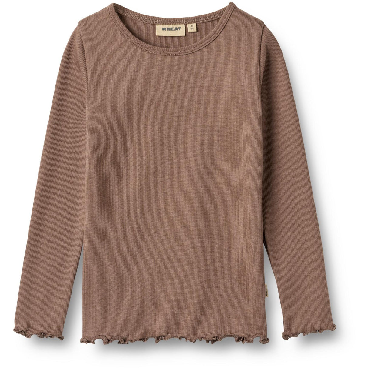 Wheat Toffee Brown Blouse Ida