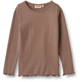 Wheat Toffee Brown Blouse Ida