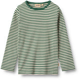 Wheat Green Stripe Blouse Stig