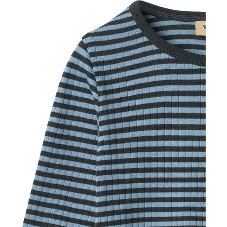 Wheat Bright Blue Stripe Blouse Stig